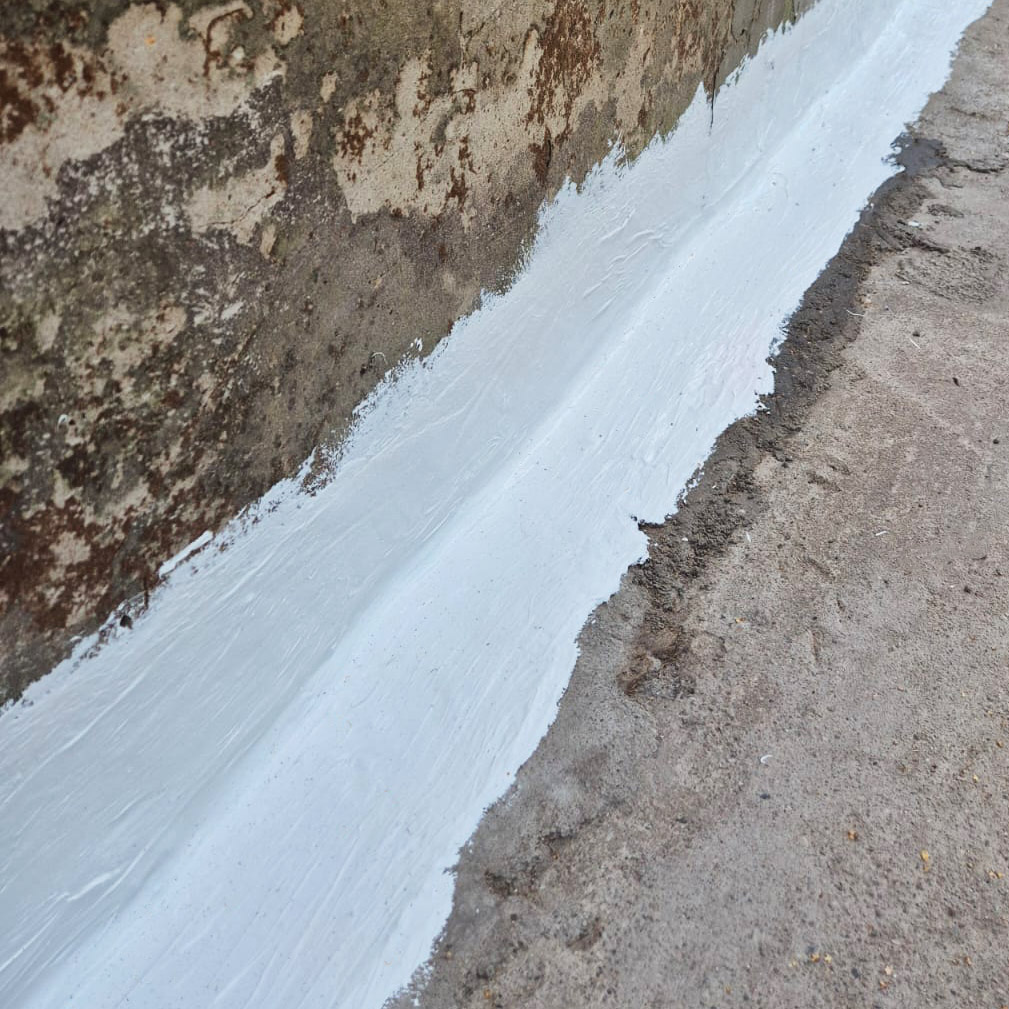 Membrana uszczelniająca na cokole