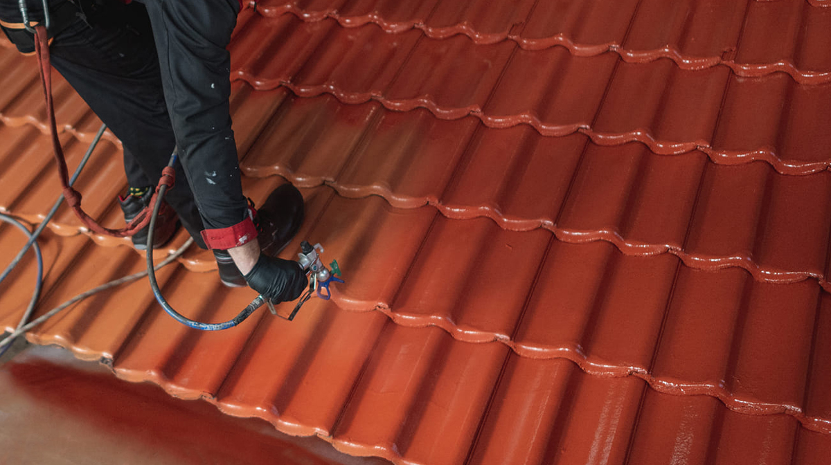 lakierowanie dachówki betonowej