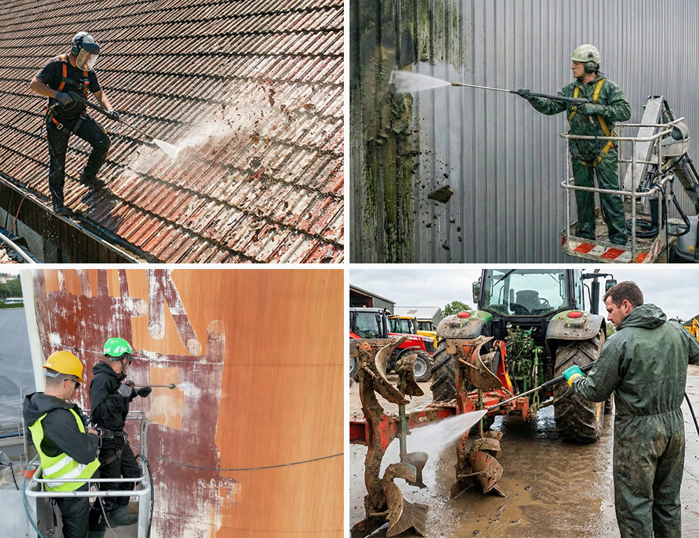 zastosowanie myjka Myjka wysokociśnieniowa spalinowa MZ-300-15