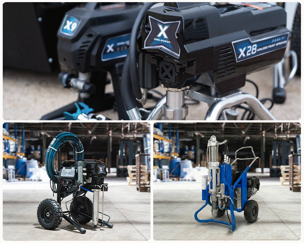 kolaz rodzaje agregatow Agregat malarski DinoPower X9V