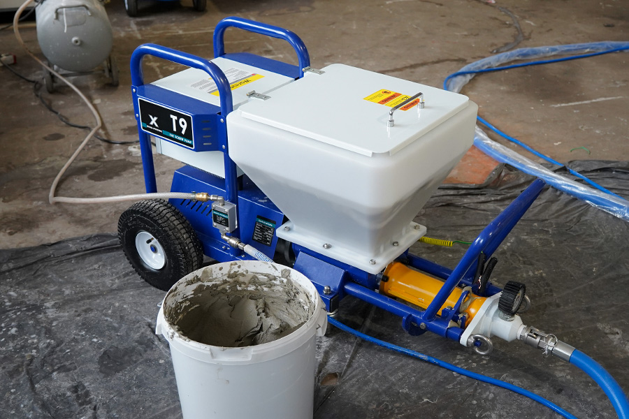 t9 zastosowanie 1 Agregat tynkarski DP-T9