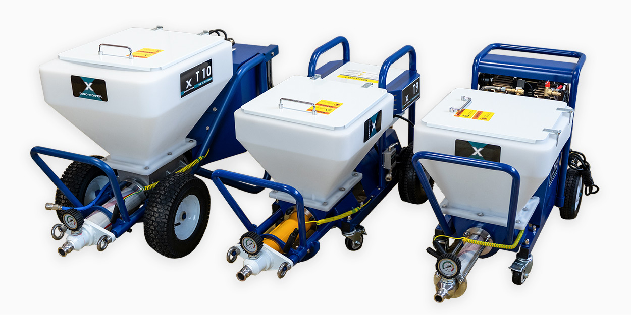 typoszereg tynkarskie Agregat tynkarski DP-T9