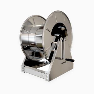 Bęben do węża RAMEX AVM9919 manualny 90 m - INOX
