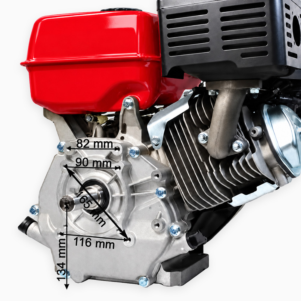 Silnik benzynowy SENCI SC460 9,6 kW 459 cm³ wał 25,4 mm rozruch elektryczny - Image 4