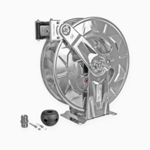 Bęben do węża RAMEX HR3550 automatyczny 60 m - INOX